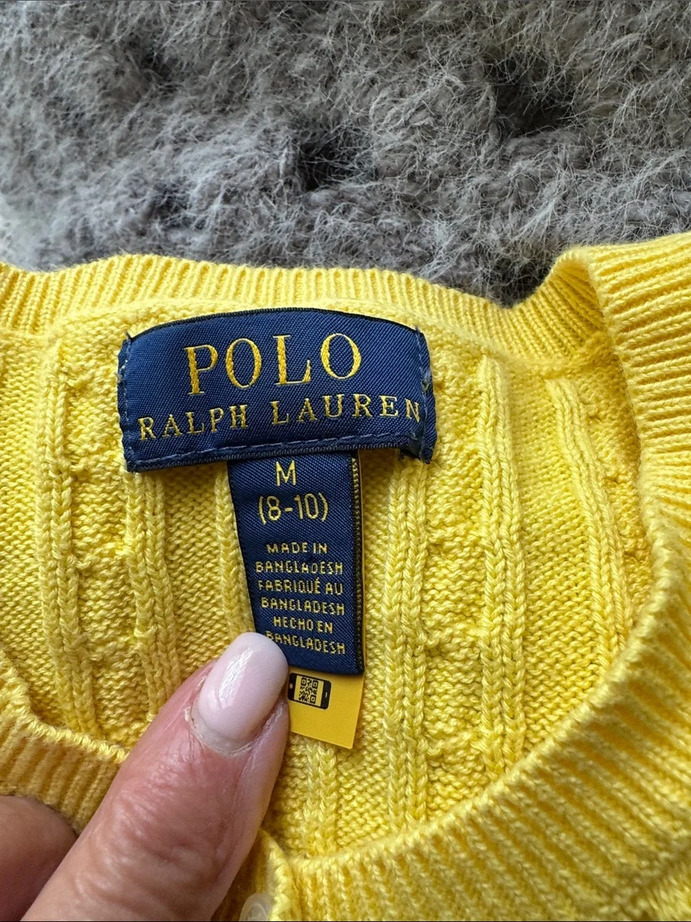 Ralph Lauren soft cable